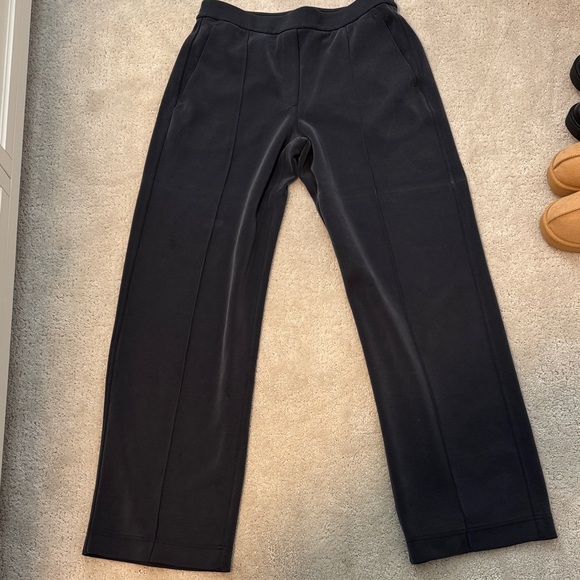 lululemon athletica Pants - Lululemon Womens Black wide leg sweatpant